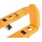 Vestil Steel Mini Hand Pallet Truck Fold Down 45 In. x 15 In. x 45 In. 1100 Lb. Capacity Yellow PM1-1532-MINI-FD - alternate 11